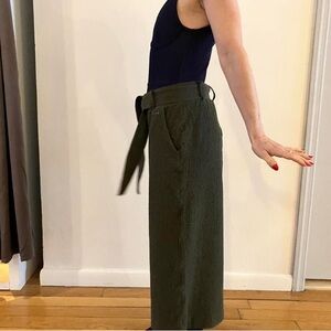 Sweaty Betty Wide leg pants. Cotton, stretchy. Sz small